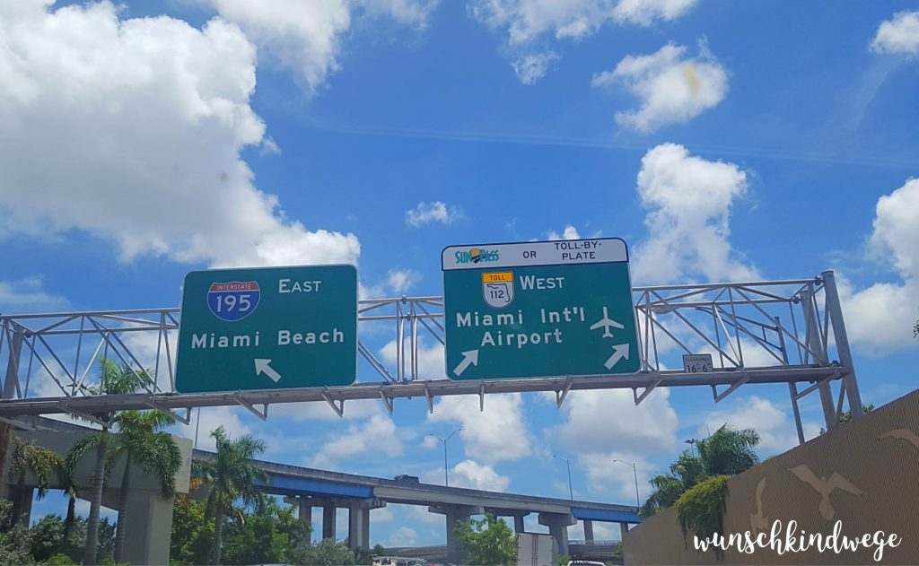 Strassenschlid Miami Beach & Miami Int'l Airport Lauderdale-by-the-Sea