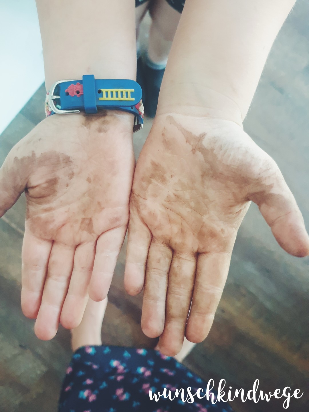 schmutzige Hände