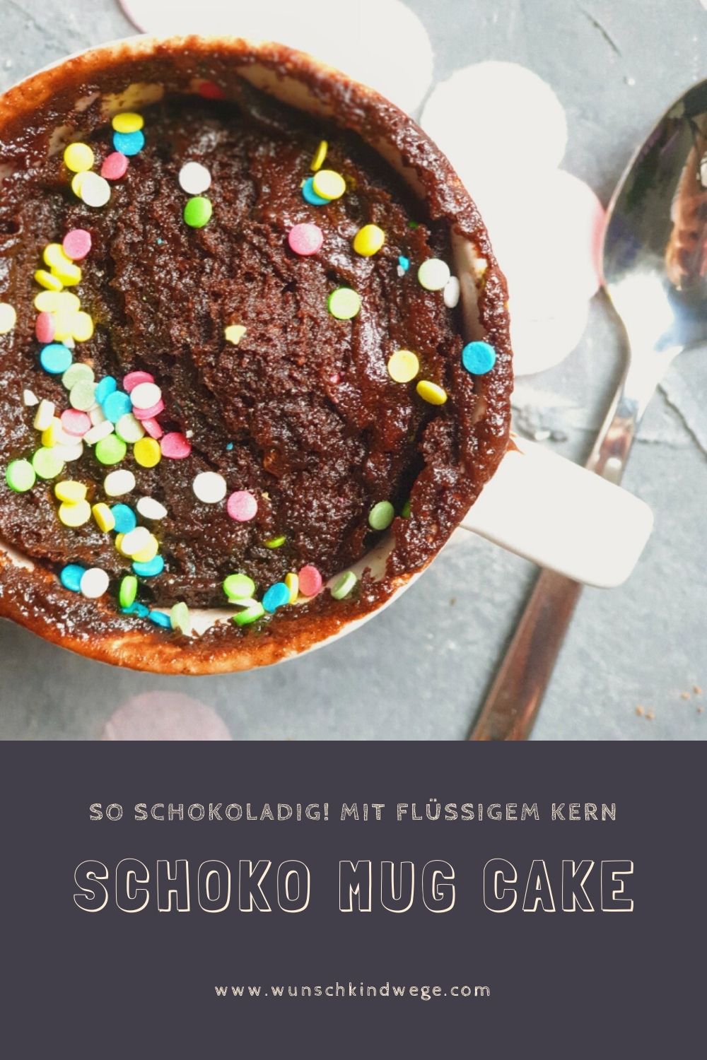 Schoko Mug Cake - Pinterest