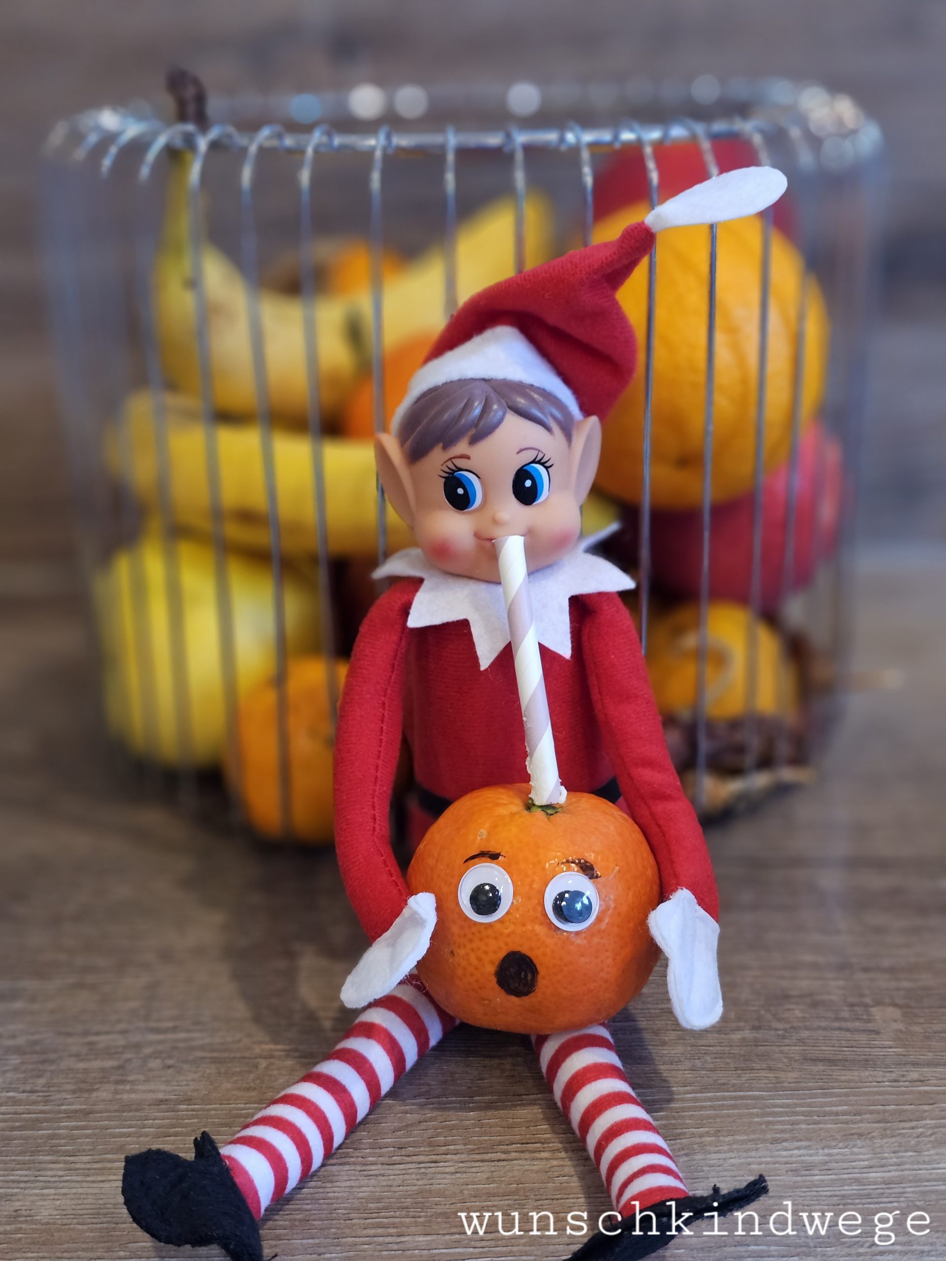 Elf on the Shelf Smoothie Clementine