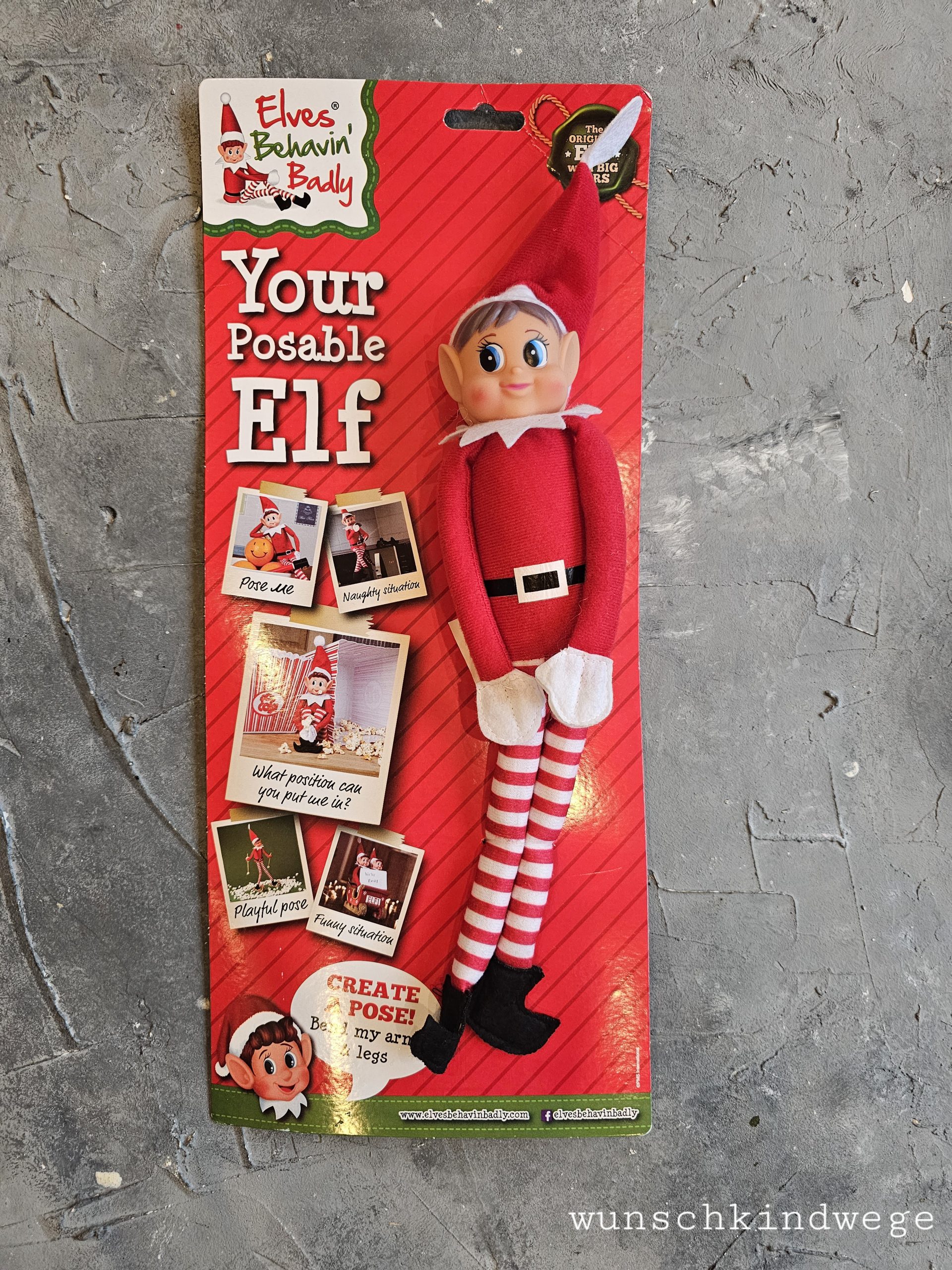 Elf on the Shelf in Verpackung