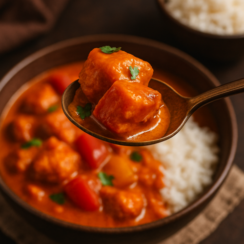 Chicken Tikka Masala Rezept mit Reis